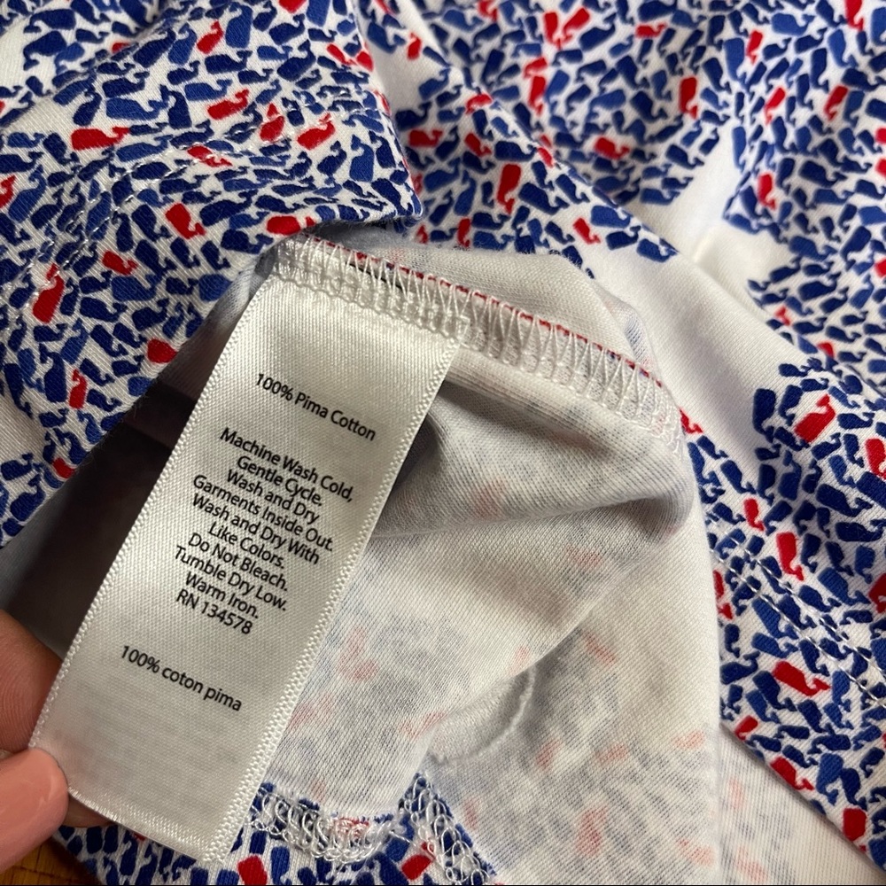 Vineyard Vines Star & Whale Pattern Dress - Picture 6 of 8